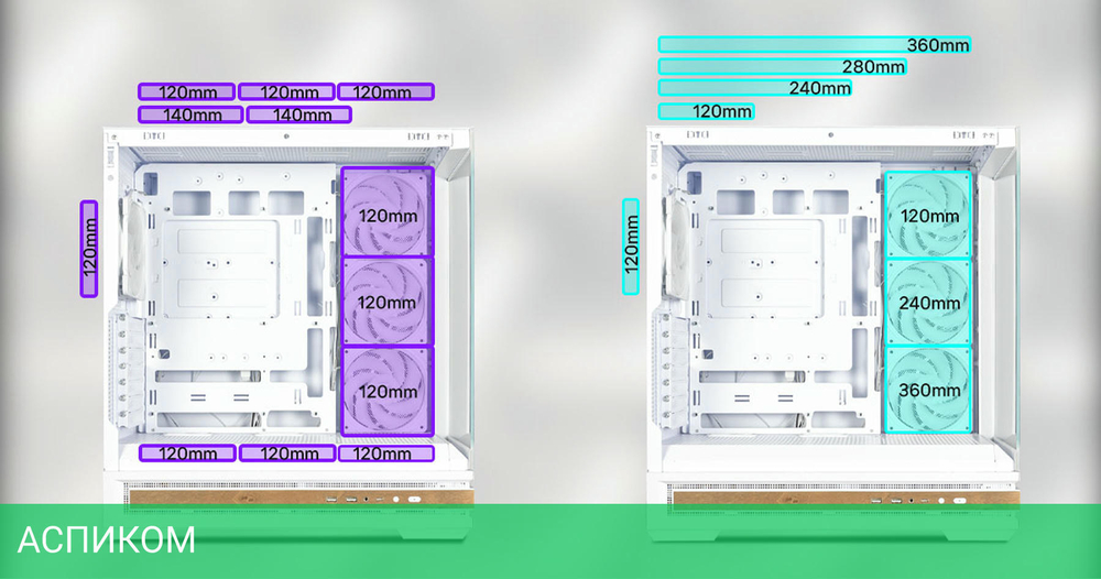 Корпус Zalman P40 Namu White
