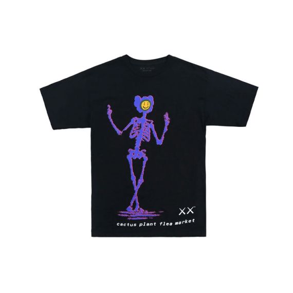 KAWS x Cactus Plant Flea Market Logo T