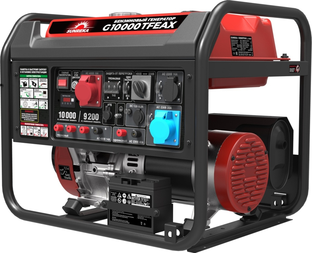 Генератор SUNREKA G10000TFEAX