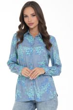 Рубашка Жаклин (блу) Diolche (Акция)