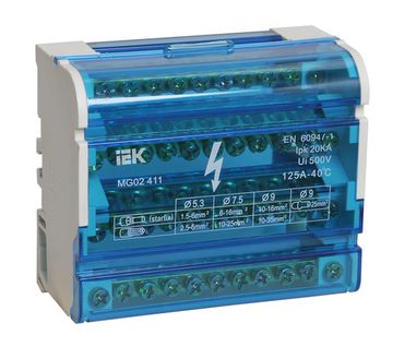 Кросс модуль 4x11 IEK ШНК 4х11 3L+PEN