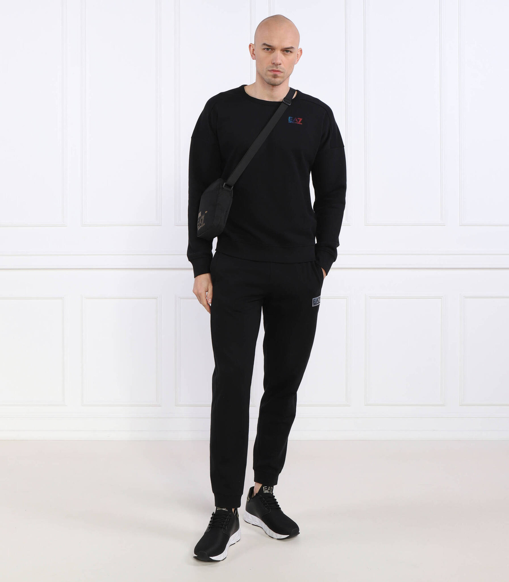 Худи EA7 - черный(3RPM18 PJLSZ)