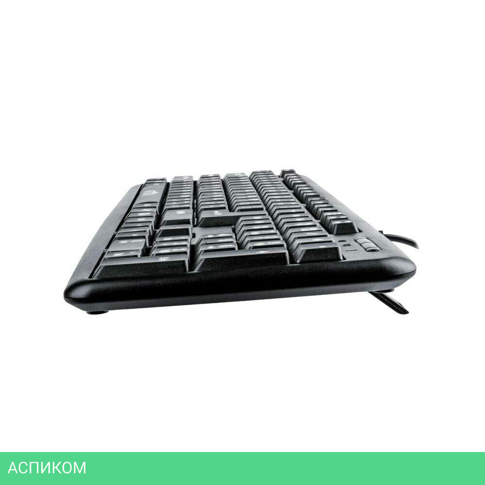 Клавиатура Oklick 180M PS/2 черный