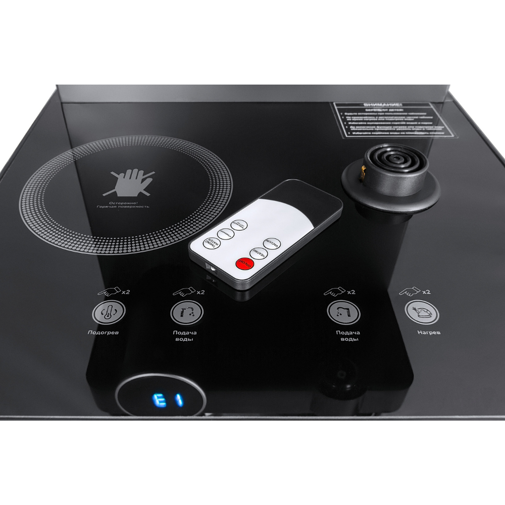 Кулер с чайным столиком Тиабар Ecotronic TB12-LNR black