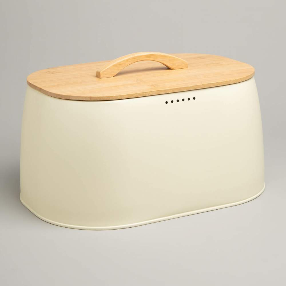 Хлебница 33,5*23,5*15,5см, цвет бежевый