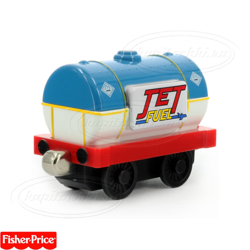 Цистерна с авиатопливом бело-синяя (Take-n-Play) loose