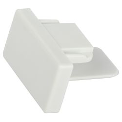 Заглушка ЭРА TR-1PA-EC WH для однофазного шинопровода пластиковая белый