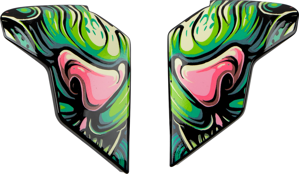 Пластины для Airflite Helmet / Сине-зеленый