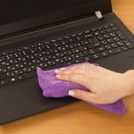 Салфетки из микрофибры плотные 30х30 см,3 шт., ассорти, ЛЮБАША, "ПЛЮС" 606307