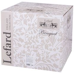 ЧАЙНЫЙ СЕРВИЗ LEFARD "BOUQUET" НА 6 ПЕР. 14 ПР. 900/400/330 МЛ (КОР=4НАБ.)