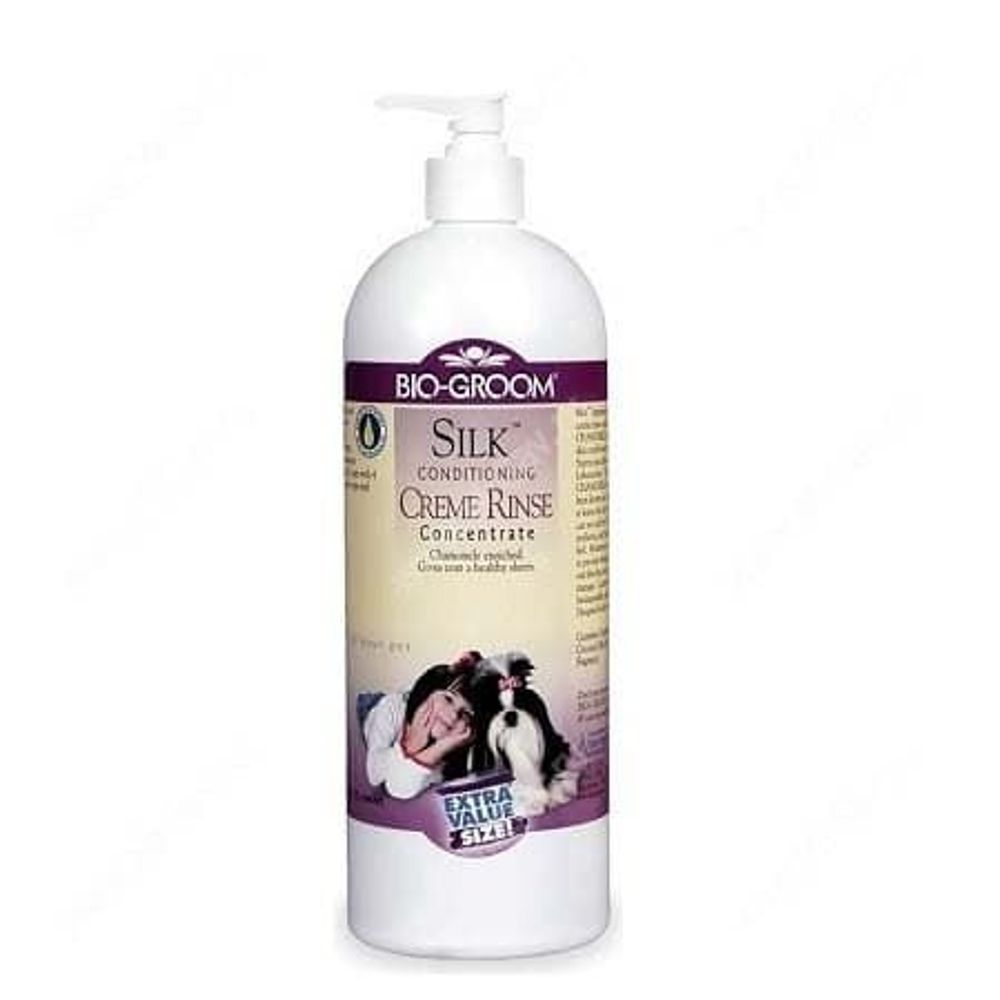 Bio-Groom Silk Condition кондиционер-ополаскиватель для блеска и гладкости шерсти 946 мл Bio-Groom Silk Condition кондиционер-ополаскиватель для блеска и гладкости шерсти 946 мл