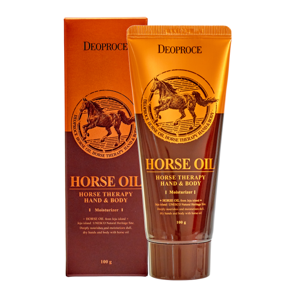Крем с лошадиным жиром Deoproce Hand & Body Horse Oil 100 мл