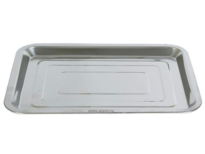 Поднос 35*45*2см нерж тонкий