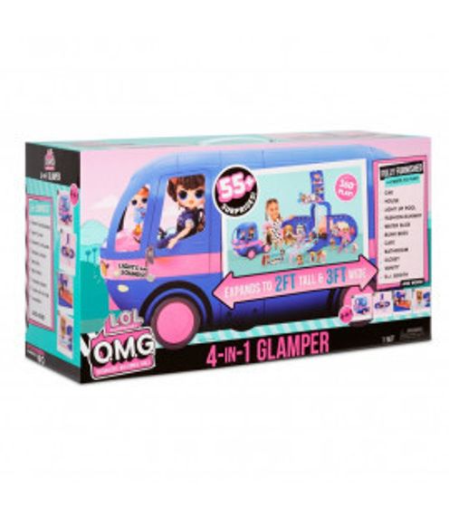 L.O.L. Surprise! O.M.G. 4-in-1 Glamper Fashion Camper