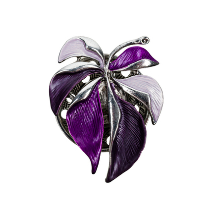 Брошь Shadore Лист резной XZ0863.11 V/S