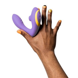 Вибратор ROMP Reverb, для точки G и клитора, силикон, водонепроницаемый, 7 режимов