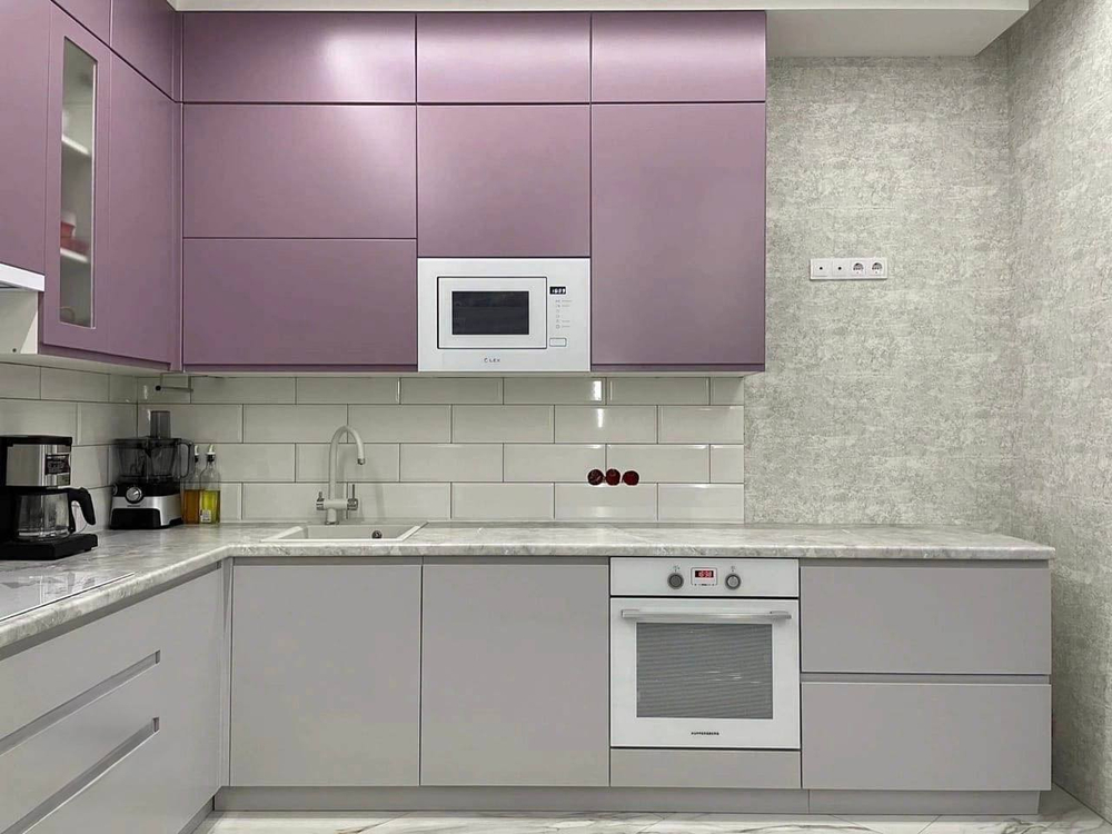 Современная угловая кухня от производителя