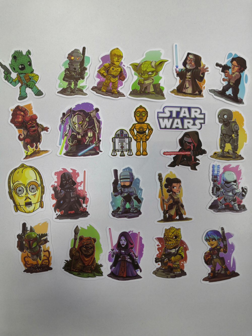 Наклейки Star Wars Mini