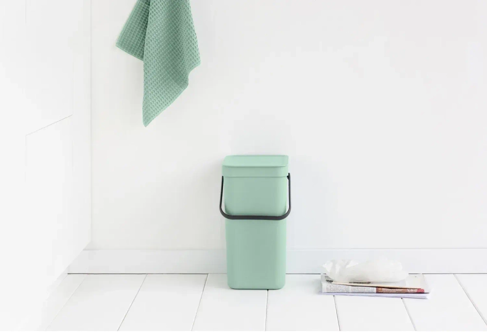 Brabantia Контейнер для мусора Sort & Go 12л для сортировки Jade Green