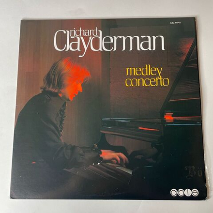Винтажная виниловая пластинка LP Richard Clayderman Medley Concerto (Канада 1978)