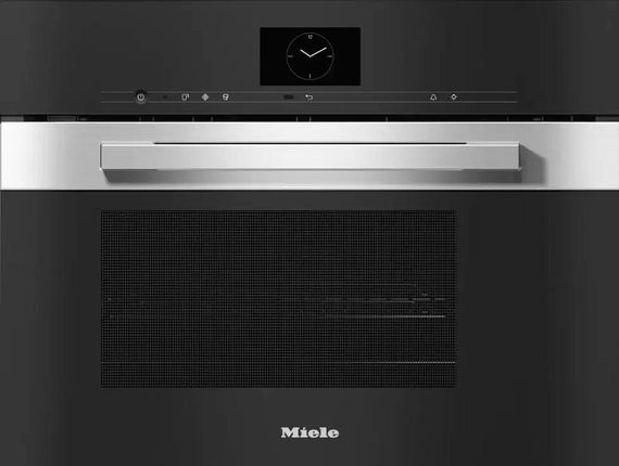 Встраиваемая пароварка с СВЧ Miele DGM 7640 EDST/CLST, с витрины новая без коробки