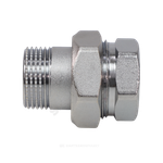 Соединитель латунь хром американка Ду 50 (2") прямой ВР/НР R18 Giacomini R18X018
