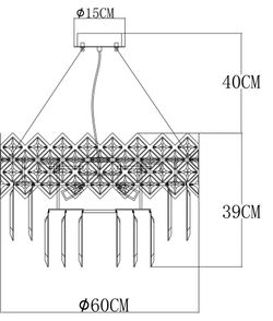 Подвесная люстра Arte Lamp