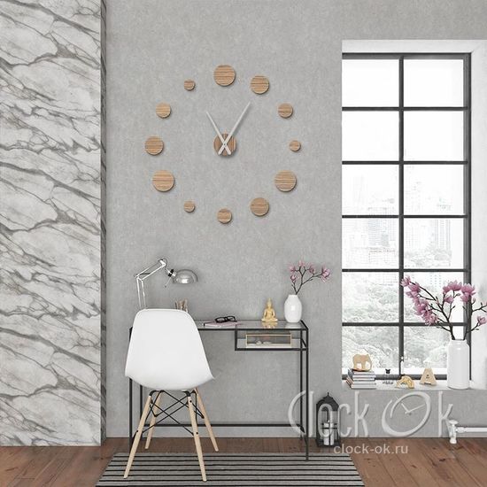 Настенные 3D часы Притягательность