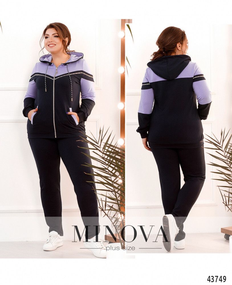 Костюм 8-280-синий-лаванда Minova Костюм 8-280-синий-лаванда Minova