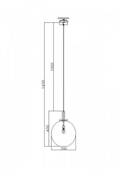 Подвесной светильник Freya Moke FR4007PL-01BT
