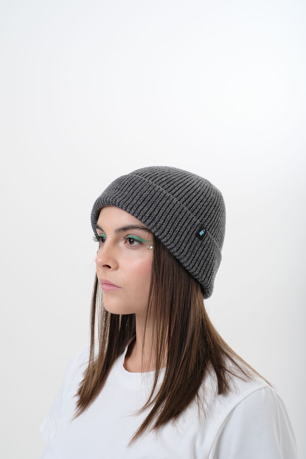 Купить Шапка Modern Short Beanie Серая Шапка Modern Short Beanie Серая