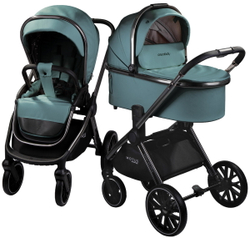 Детская коляска AmaroBaby Motus Premium Ecco 2 в 1 лагуна