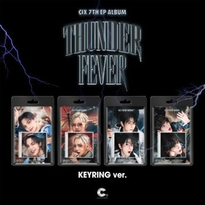 Альбом CIX - THUNDER FEVER 7th EP Album KEYRING ALBUM RANDOM Version