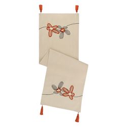 Дорожка на стол Stone flowers из коллекции Ethnic, 45х150 см