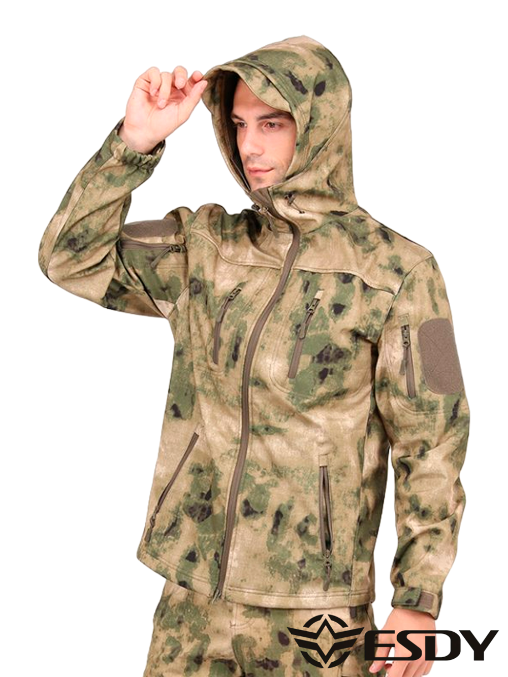 Костюм ESDY SoftShell Jacket + IX7 Pants. Мох