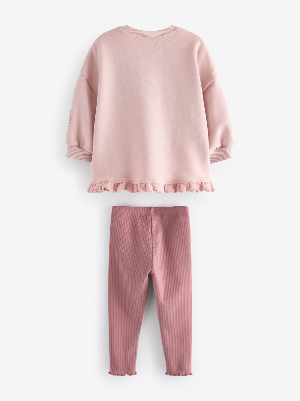 Толстовка и легинсы в комплекте для девочки Next 377-655, Розовый