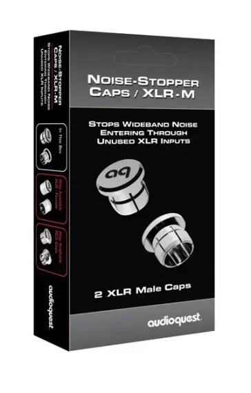 AudioQuest Noise Stopper Caps XLR out