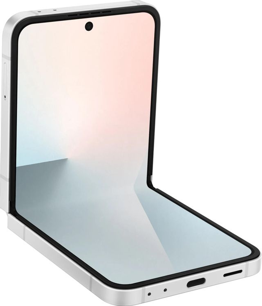 6.7" Смартфон Samsung Galaxy Z Flip7 FE 8/256Gb,  SM-F761B,  NFC,  AMOLED,  120Гц,  4000мAч,  белый