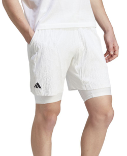 Мужские теннисные шорты Adidas 2in1 Short Pro - white