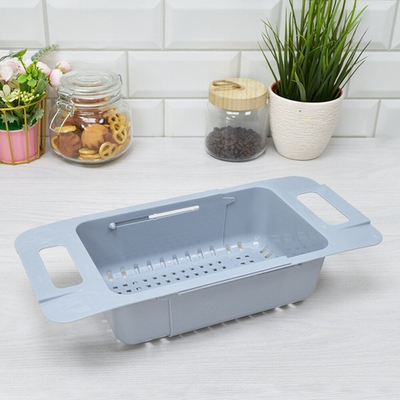 Дуршлаг-сушилка раздвижной на раковину