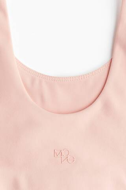 H&M Спортивный топ SoftMove, розовый