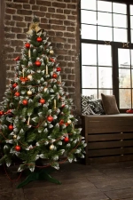 Елка искусственная, Рождественская, 210 см