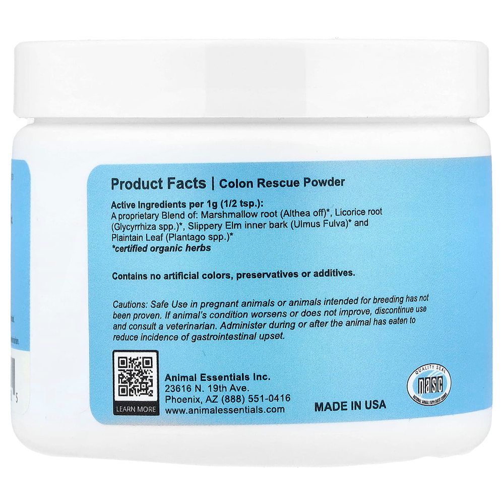 Animal Essentials, средство для восстановления кишечника, в порошке, для собак и кошек, 30 г (1 унция)