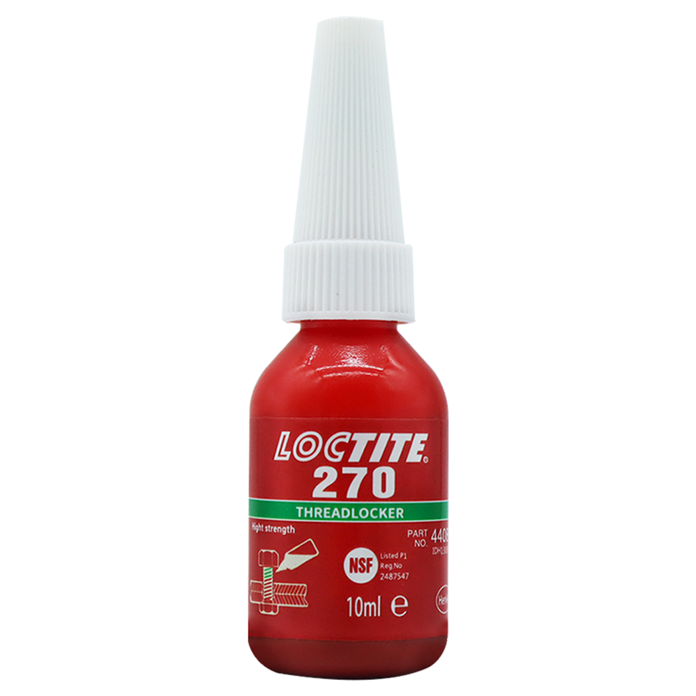 Loctite 270, фиксатор резьбы высокой прочности.