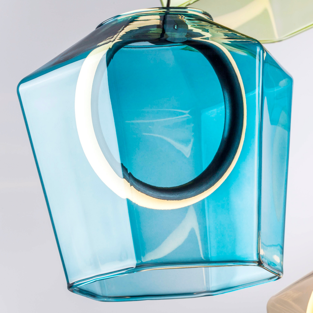 796169 Люстра CARAMELLO LED 6х6W 700LM КОФЕЙНЫЙ/МУЛЬТИКОЛОР 3000K