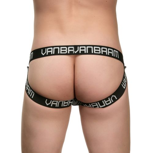 Мужские трусы джоки черные Vam Baam