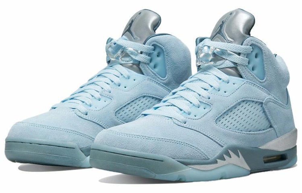 Кроссовки Jordan Air Jordan 5 Retro "Bluebird" (Женская размерная сетка)
