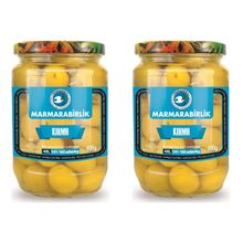 Оливки Marmarabirlik зеленые KIRMA 4XL, 400 г, 2 шт