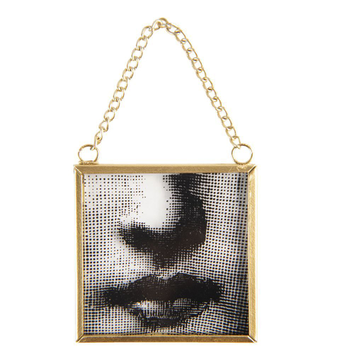 Декор подвесной "Лицо" 7х1х7см