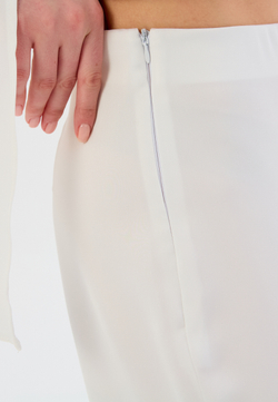 Брюки летние на резинке белые